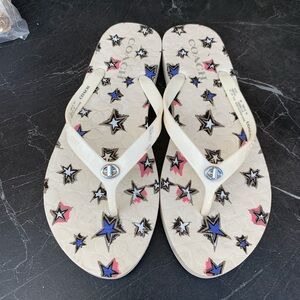 Coach flipflop sandals size 9